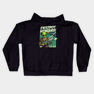 Destroy all humans Kids Hoodie